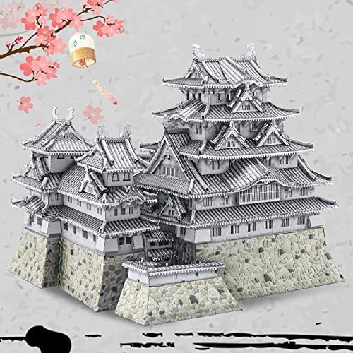 Piececool 3D Metal Puzzle - Himeji Castle Model Kit for Adults
