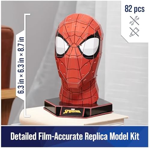 4D Build Marvel Spider-Man 3D Puzzle Model Kit 82 Pcs