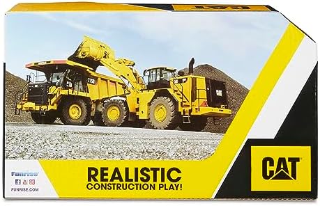 CAT Construction Toys Dump Truck 10 Inch Realistic Lights Sounds