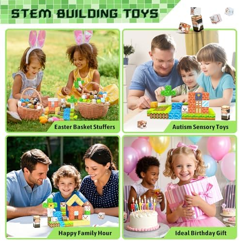 Girigi Magnetic Blocks Creative Building Toy for Kids