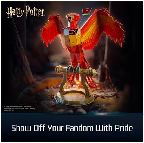 4D Build Harry Potter Fawkes Phoenix 3D Puzzle Kit