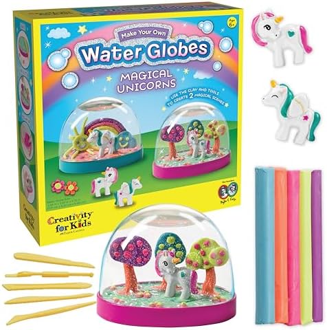 Creativity for Kids Unicorn Snow Globe DIY Kit