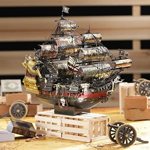 Piececool 3D Metal Puzzle Pirate Ship Kit