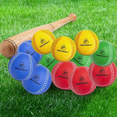 Soft Foam Baseballs for Kids Teens - Practice Replacement