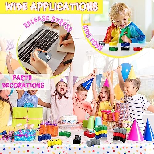 Wettarn 12 Pcs Video Game Shaped Stress Toys
