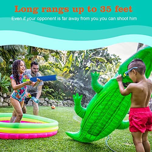 ECJWEI 6-Pack Water Guns for Kids Ages 2-4