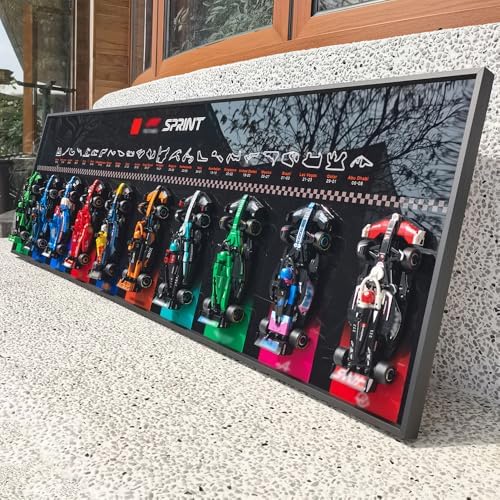 Lego Speed Champions Display Wallboard - 10 Sets Storage Frame