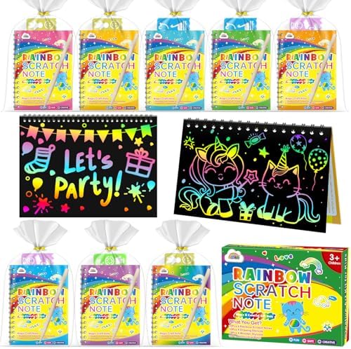 ZMLM 36 Pack Scratch Art Party Favors