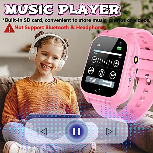 Kids Waterproof Game Watch with 26 Games and HD Camera