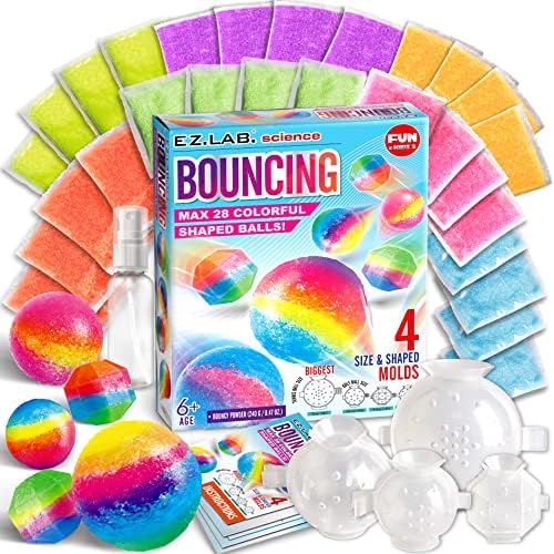 Big Bouncy Ball Kit for Kids FunKidz DIY Science Craft Kit