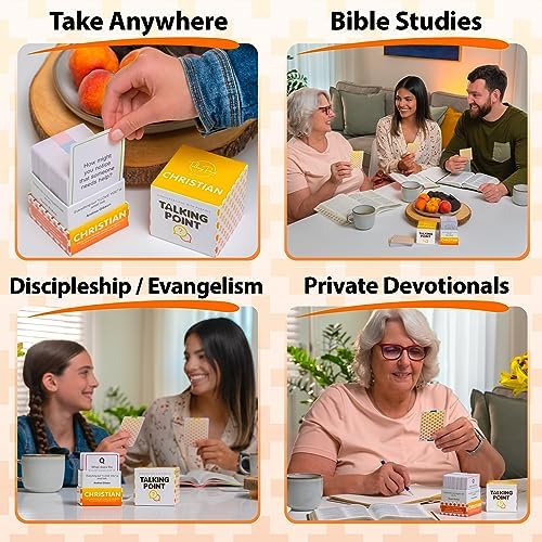 200 Conversation Cards for Christians - Faith Discussion Deck