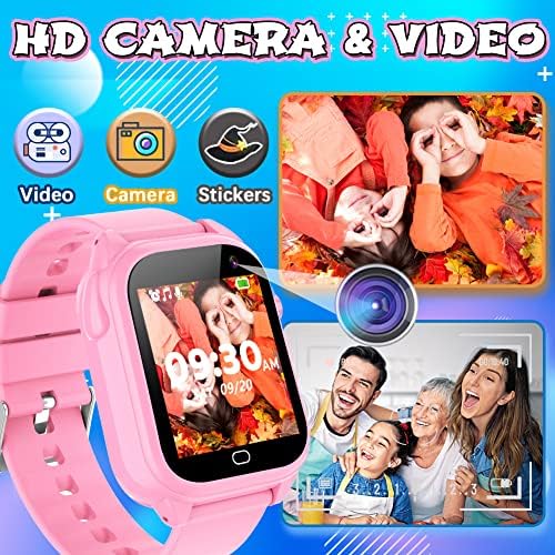 Kids Waterproof Game Watch with 26 Games and HD Camera