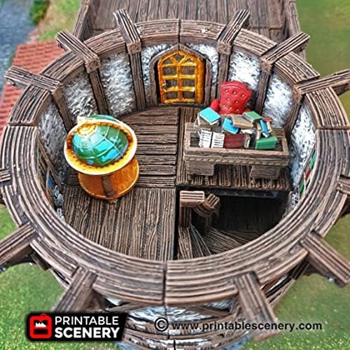 3DEGOS DD Terrain Library Furniture Set 28mm