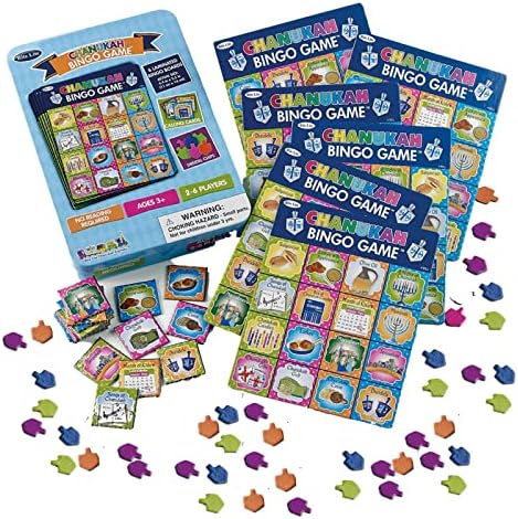 Chanukah Bingo Game by Rite Lite - 6 Boards 2-6 Players