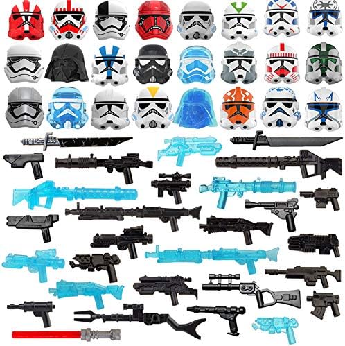 PeleusTech Military Minifigures Weapon Armor Kit 52pcs
