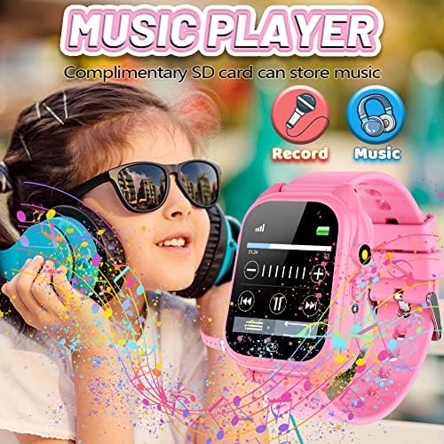 OVV Kids Waterproof Smart Watch with HD Screen and 26 Games