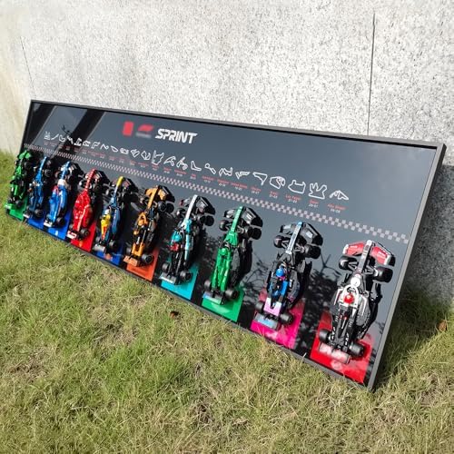 Lego Speed Champions Display Wallboard - 10 Sets Storage Frame