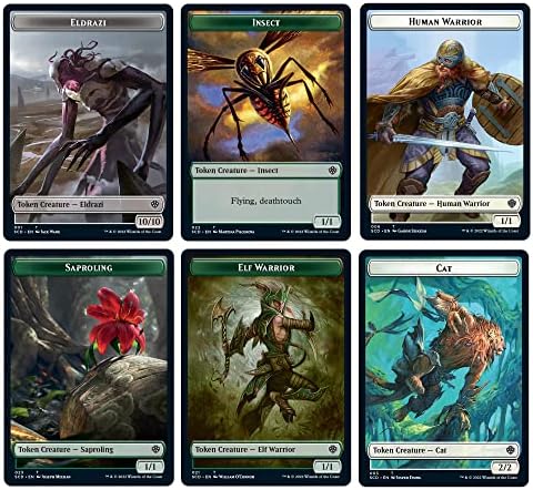 Magic The Gathering Starter Commander Deck Token Triumph Green White