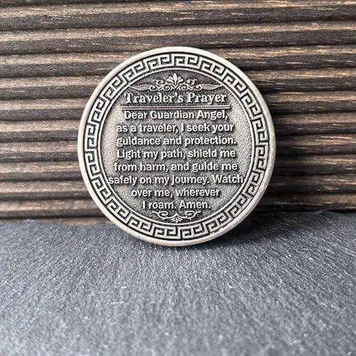 Guardian Angel Challenge Coin 157 Inch Zinc Alloy